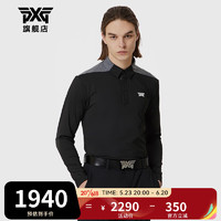PXG高尔夫服装男士长袖T恤23年春季新款golf舒适透气上衣进口polo衫 PHPPM210321 M
