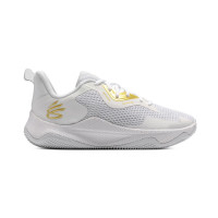 安德玛 UNDERARMOUR）库里Curry HOVR Splash 3男女情侣篮球鞋3026275 白色101 44