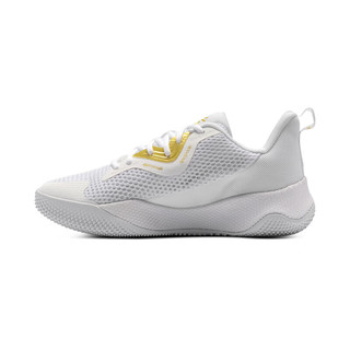 安德玛 UNDERARMOUR）库里Curry HOVR Splash 3男女情侣篮球鞋3026275 白色101 44