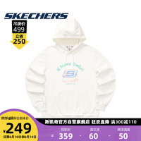 SKECHERS 斯凯奇 男女针织连帽卫衣缤纷休闲系列运动外套上衣开衫L322U0880074L