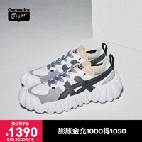 Onitsuka Tiger鬼塚虎运动休闲鞋男女舒适轻弹减震厚底DENTIGRE LS 1183B421-100 白色/灰色 41.5