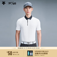 DESCENTE 迪桑特 GOLF 迪桑特高尔夫 PRO系列 男子短袖T恤 G313MPTS31 WT-白色 M(170/92A)