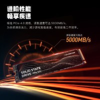 COLORFUL 七彩虹 2TB SSD固态硬盘 PCIE 4.0 M.2接口nvme协议 CF700 2TB镭风