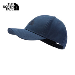 THE NORTH FACE 北面 运动帽男女户外棒球帽可调节遮阳帽 4VSV 8K2/藏青色