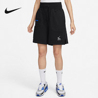 Nike耐克女子运动健身针织短裤2023夏季新品宽松休闲裤DV8037-010