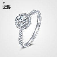 Light Mark 小白光 莎翁求婚系列 18K金钻石戒指 主钻70分F-G色/SI净度