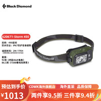 Black Diamond黑钻bd头灯户外亮头戴式充电灯徒步轻强光620671 深橄榄色-3002(只配aaa电池)