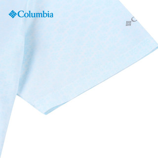 Columbia哥伦比亚户外23春夏新品女子速干降温运动短袖T恤AR3498 100 XL(170/92A)