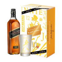 88VIP：尊尼获加 12年 黑牌 调和 苏格兰威士忌 40%vol 500ml 礼盒装