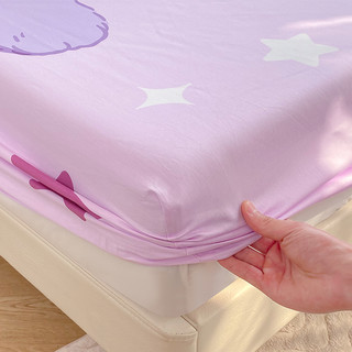 纯棉床笠单件全棉防尘全包床单床套罩席梦思床垫保护罩卡通儿童