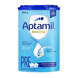 Aptamil 爱他美 德国经典版 婴幼儿配方奶粉pre段(0-6个月) 800g 本土版