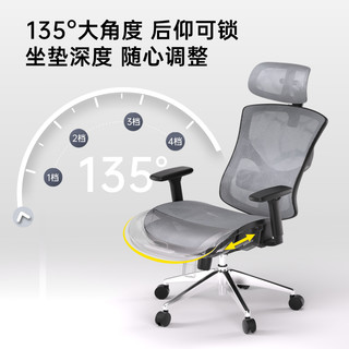 支家1606人体工学椅电脑椅办公椅舒适久坐老板椅靠背座椅椅子护腰