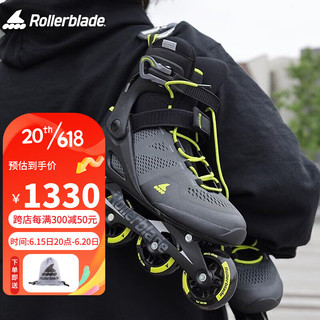 Rollerblade轮滑鞋成人溜冰鞋刷街休闲透气健身旱冰进口macroblade系列 80灰黑-男 36/男40