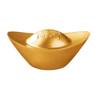 礼尚往来 铜元宝摆件黄铜实心金元宝道具财神家居工艺摆设店铺开业乔迁礼品