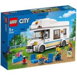 LEGO 乐高 City城市系列 60283 假日野营房车(2件)