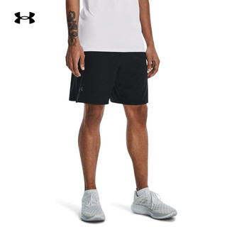 安德玛（UNDERARMOUR）春夏Launch男子7英寸跑步运动短裤1377003 黑色001 3XL