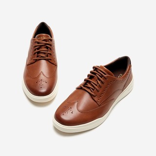 COLE HAAN 歌涵 男士低帮休闲皮鞋 C35974 棕色 43