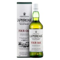 LAPHROAIG 拉弗格 四桶 单一麦芽 苏格兰威士忌 1000mL 礼盒装