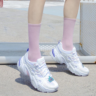 斯凯奇（SKECHERS）女鞋 23夏季新款运动鞋户外网布透气缓震二代机甲鞋跑步鞋休闲鞋 WPRP 38.5/25.5/8.5