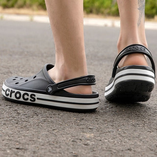 卡骆驰（crocs）男鞋女鞋贝雅卡骆班户外运动鞋沙滩鞋舒适透气休闲凉鞋拖鞋洞洞鞋 贝雅卡骆班-黑色 M13(48-49/310mm)