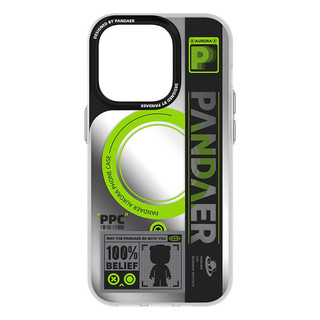 魅族（meizu） iPhone 14系列 PANDAER 自由金属妙磁抗菌壳Click按键模组  自由金属-BELIEF（亮面） iPhone 14