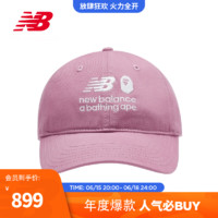 NEW BALANCE NB官方男女同款百搭休闲棒球帽 红色 RDX BPCP0000 F