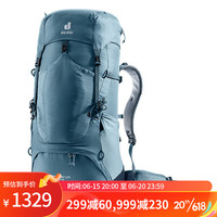 deuter 多特 蓝精灵 多日重装徒步背包 空塔背负大容量轻量专业登山双肩包 男