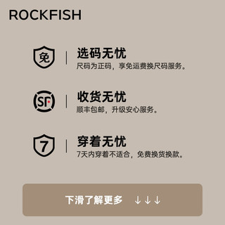 Rockfish板鞋男款2023新款鞋子男白色休闲男鞋厚底休闲鞋夏季透气