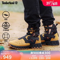 Timberland 官方男鞋23夏季新款户外休闲高帮凉靴A5QZC A5QZCW/小麦黑色 43 鞋内长：27cm