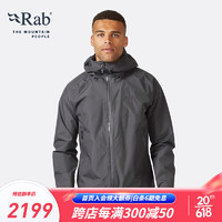 Rab 睿坡 GORE-TEX 男款户外防风冲锋衣 QWH-59