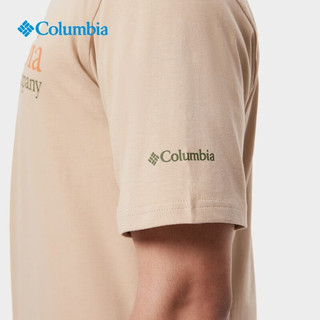 Columbia哥伦比亚户外23春夏新品男子时尚圆领运动短袖T恤AE2952 271 M(175/96A)