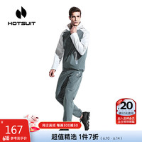 HOTSUIT后秀运动裤男宽松暴汗裤健身跑步裤热身轻薄款