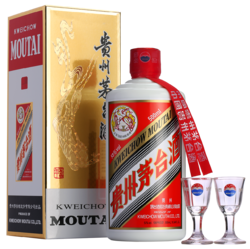 MOUTAI 茅台 飞天53度酱香型白酒500mL收藏茅台官方旗舰店