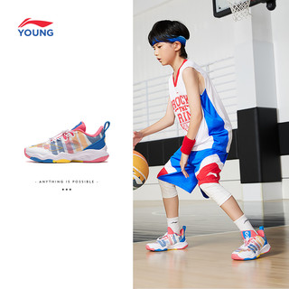 LI-NING 李宁 男童鞋篮球鞋