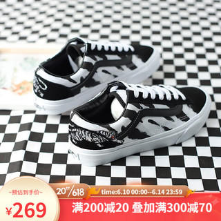 vansSTYLE 36虎年黑白虎纹低帮男女鞋休闲帆布鞋板鞋VN0A3DZ3WHT VN0A3DZ3WHT 39