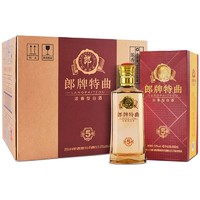 郎牌特曲 郎酒 郎牌特曲 窖藏5号 浓香型 50度500ml*6瓶 整箱装（赠小郎酒6瓶礼盒装）