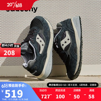 Saucony索康尼休闲鞋经典复古时尚男女同款百搭运动鞋SHADOW6000LAYER 深兰灰（S70441-47） 38