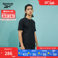 Reebok锐步官方夏季新款男子Tee针织短袖运动休闲T恤23RCS403M 23RCS403M001 A/M