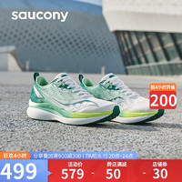 saucony 索康尼 浪潮TIDE男女缓震跑步鞋竞速训练运动鞋武汉配色42