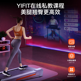 YPOO 易跑 走步机家庭用 坡度智能小型运动家用健身器材mini-walk