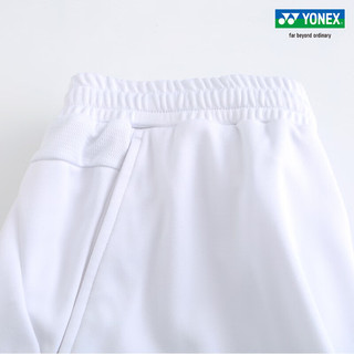 YONEX/尤尼克斯 120083BCR/220083BCR 2023SS比赛系列情侣款运动短裤yy 白色（女款） O