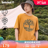 Timberland 官方男装短袖T恤23夏季新款舒适户外休闲A6DVK A6DVKP47/小麦色 XS