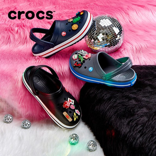 crocs 卡骆驰 卡骆班洞洞鞋 11016 户外沙滩/凉拖 灰蓝 37