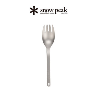 Snow Peak雪峰sp精致露营户外钛金属多工叉勺/SCT-004 银色SCT-125
