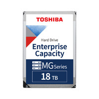 TOSHIBA 东芝 MG08系列 3.5英寸 企业级硬盘 18TB（7200rpm、512MB）MG09ACA18TE