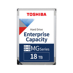 TOSHIBA 东芝 MG08系列 3.5英寸 企业级硬盘 18TB（7200rpm、512MB）MG09ACA18TE