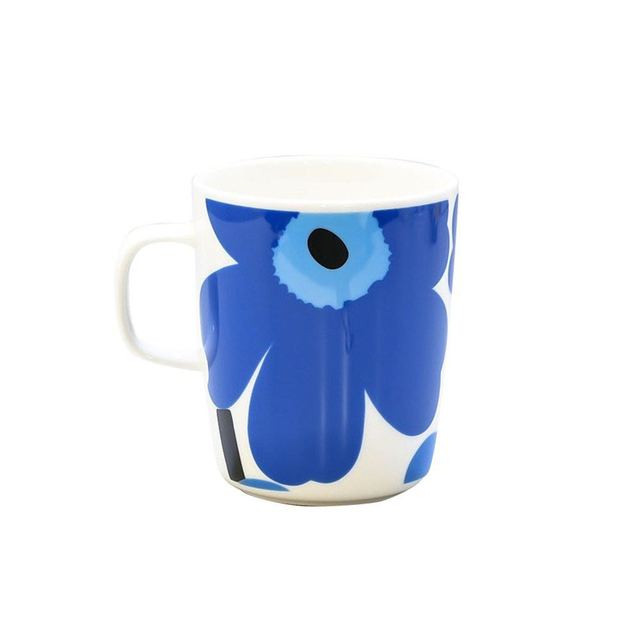 marimekko 马克杯茶杯北欧芬兰印花陶瓷杯带把手