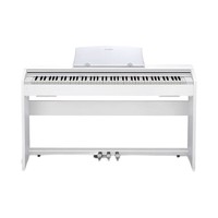 CASIO 卡西欧 PX-770WE 电钢琴 88键重锤 白色 原装琴凳+官方标配