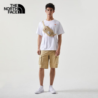 北面（The North Face）短袖T恤男户外舒适透气半袖23春夏上新|81MU FN4/白色 L/175（建议拍小一码）