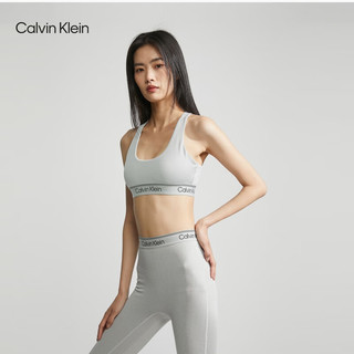 Calvin Klein 运动23春夏新款女士可卸胸垫中度支撑美背瑜伽健身文胸4WS3K122 050-星灰 S